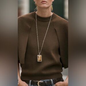 Zara Cape Sleeve Sweater